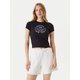 Tommy Jeans Majica DW0DW21421 Črna Slim Fit