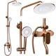 Komplet za prhanje REA DROP Brush Copper