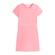 TOMMY HILFIGER Obleka ESSENTIAL mornarska/svetlo roza/rdeča/bela