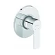 Duravit DC4210007010 - Tušna baterija za vgradno montažo D-CODE, krom visokega sijaja