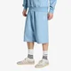 Kratke hlače adidas Trefoil Essentials Melange Shorts Knee-lenght Light Blue Mel XL