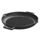 Round grill pan, 30 cm, cast iron - LAVA brand