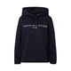 Tommy Hilfiger Puloverji HERITAGE HILFIGER HOODIE LS Modra