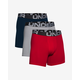 Boksarice Under Armour UA Charged Cotton 6in 3 Pack-RED