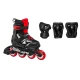 Otroški rolerji Rollerblade Microblade Combo Black/Red EUR 36,5-40,5