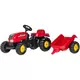 Rolly Kid Tractor & Trailer - Red