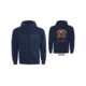 Classic Crest (Blue) Zipper Hoodie L