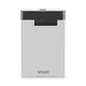NEW SAVIO 2,5" ZUNANJE OHIŠJE ZA HDD/SDD, USB 3.0, PROZORNO, AK-66