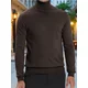 Sinsay - Klasični turtleneck - prašnjava braon