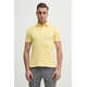 Tommy Hilfiger Polo majica 1985 MW0MW17771 Rumena Slim Fit