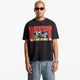 Majice Rhude The Desert Decides Tee Vintage Black/ Red/ Multi XXL
