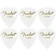 Fender 351 Shape Premium Pick Thin White Moto 6 Pack