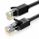 Ugreen Cat6 omrežni UTP LAN kabel - 2m - črn