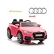 Audi TT RS Roadster auto za decu 2212 roze