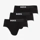 Bokserji Hugo Boss Hip Brief 3-Pack Boss One Black S