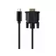 GEMBIRD A-CM-VGAM-01 Adapter USB-C na VGA-M, 2 m, Blister, Crni