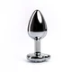 Anal butt plug metal srce Silver