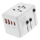 Potovalni adapter Techsuit HHT904-W2 EU/UK/AUS/US, 2x USB + 2x USB-C, PD 20W - bel