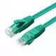 MicroConnect CAT6A UTP 20m zelen LSZH