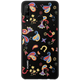 Huawei ovitek Floral za Huawei P30 Lite, črn