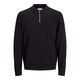 JACK & JONES Pulover JJEEMIL črna