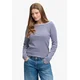 Superdry & Co Majica Bardot safir / bela