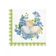 Serviete za dekupažo - Eggs in Forget me nots - 1 kos