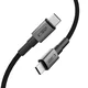 Tech-protect TECH-PROTECT ULTRABOOST DNA TYPE-C KABEL PD60W/3A 100CM ŽELEZNO SIVA