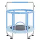VEVOR Otroški trampolin 55 palcev 1470x1540 mm modra
