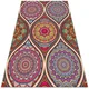 Decormat Zunanja preproga Barvita mandala 100x150 cm