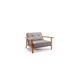 stol SPLITBACK CHAIR z rokonasloni-Svetlo modra