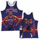 Dennis Rodman 10 Detroit Pistons Mitchell & Ness Behind the Back Player Tank Top majica