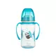 CANPOL BABY SOLJA 35/208 EASY START - COLORFUL ANIMALS 240ML - PLAVA