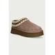 Mou copati ženski semišasti Platform Clog Suede Leather St