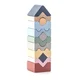 CUBIKA Pastel 16099 Stolp XI - lesena sestavljanka 12 kosov