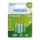 Punjiva baterija Philips AAA NiMH 1.2V 950mAh 1/4