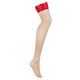 Obsessive Mellania Stockings Red L/XL