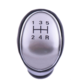 CAR 888 ACCESSORIES Ford Kožna ručica menjača 5 brzina srebrna Ford Fokus Mk2 Mk3 Mk4 Mk7 Mondeo Kuga Galaxy Fiesta Mk 8