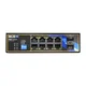 BCS BCS-B-ISP08G-2SFP Industrijski PoE stikalo 8 priključkov DIN šina 1Gbps