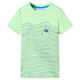 vidaXL Otroška majica s kratkimi rokavi neon zelena 140, (21037564)