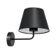 Zidna lampa ARDEN 1xE27/60W/230V crna/bela
