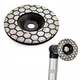 VORTEX Diamantni disk za brušenje kamnite posode in keramike z vpenjalom MiniHex 45 mm