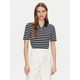 TOMMY HILFIGER Majica 1985 marine/bela