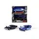 Hitro in drzni Twin Pack Chevrolet Camaro 1969 in Dodge Charge Wide Body 1968, 1:32 Wave