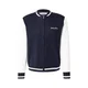 GUESS JEANS Pletena jopa mornarska / bela