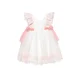 Abel & Lula Elegantna obleka 5006 Bela Regular Fit