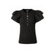 Majica kratkih rukava Lauren Ralph Lauren boja: crna