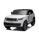 Beneo Električni automobil Range Rover Model 2023, dvosjed, Bijela, kožna sjedala, radio s USB ulazom, stražnji pogon s ovjesom, baterija 12V7AH, EVA kotači, ključ za pokretanje u tri položaja, daljinski up