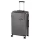 Velik kovček TraveLux Pro s trdim pokrovom 76x50x29 cm siv