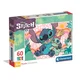 Clementoni 60-delna sestavljanka. Super barvita. Stitch.